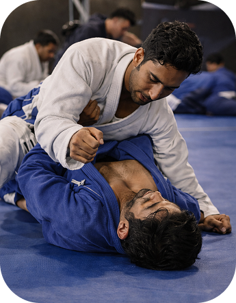 Martial arts training session